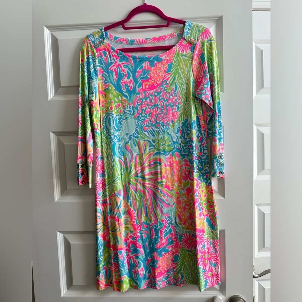 Lilly Pulitzer Dress With Sleeves Size M